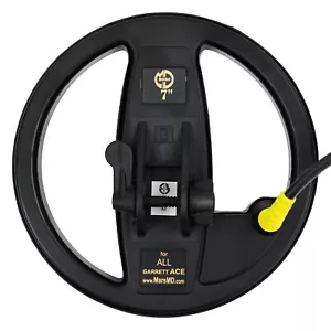 Mars Lion 7" DD Waterproof Search Coil for Garrett ACE Series Metal Detector - Picture 1 of 4