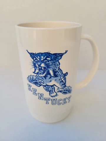 Vintage Kentucky Wildcats Cup With Handle Tumbler Cover