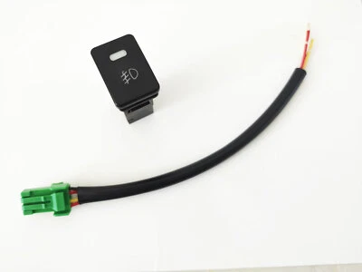 Push Button On/Off Switch Plug Wire For 2018 2019 Toyota C-HR CHR Fog Light — 第 1/4 张图片
