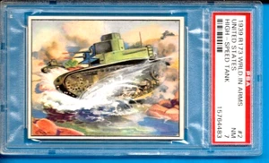 1939 R173 World in Arms (IronCavalry) #2 U.S. High - Speed Tank Psa 7 - Picture 1 of 2