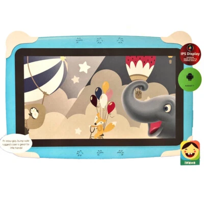 DGTEC 7" BLUE TABLET w/ IPS TOUCH DISPLAY 16GB 2GB RAM KIDS PARENT CONTROL -Blue - Image 1 of 4