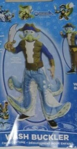 Rubies Wash Buckler Child Medium Costume Skylander - Picture 1 of 6
