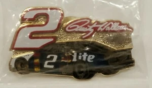 Neu Vintage Rusty Wallace Hut Anstecknadel versiegelt NASCAR Penske Racing Miller Bier  - Bild 1 von 5