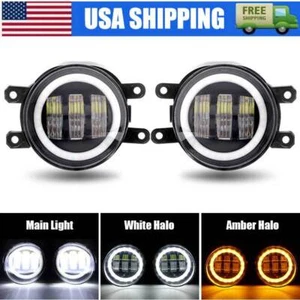 2X Front Bumper LED Fog Lights DRL For Toyota Tacoma 2012-2015 4Runner 2010-2014 - Picture 1 of 13