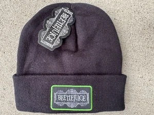 Beetlejuice Berretto Berretto Berretto Calza Maglia Cappello Horror Adulto OSFA NUOVO - Foto 1 di 1