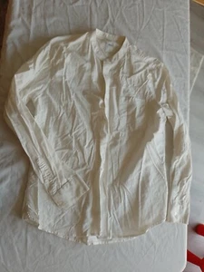 Men's Shirt Burton Size L Long Sleeves White 26068 - Picture 1 of 12