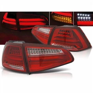Juego de luces traseras LED LightBar para VW Golf 7 2013-2017 VI en rojo - Imagen 1 de 6