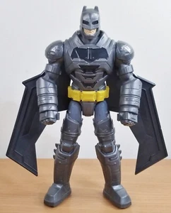 Mattel 12" Electro Armor Batman Action Figure Talking Lights up Plastic 2015 - Picture 1 of 4