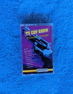 TV COP SHOW THEME SONGS Cassette Tape 1993 Compilation - Picture 1 of 4