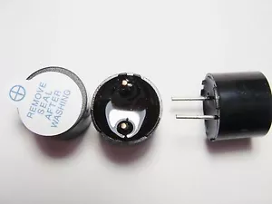 5x Zumbador Verano Sin Electrónica 12V Bobina 115Ohm 1-20KHz 90dB # 14-85/9 - Imagen 1 de 2