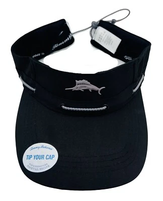 *NWOT* Tommy Bahama Men's Black Logo Sun Visor - Image 1 of 3