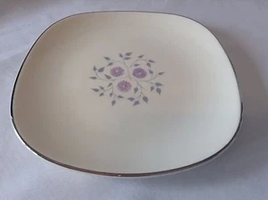 Vintage Century Services Anniversary Semi Vitreous Dish Purple Flower Ohio VVPS - Picture 1 of 1