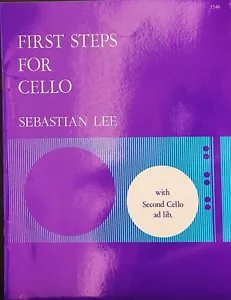 First Steps for Cello by Sebastian Lee - Picture 1 of 1