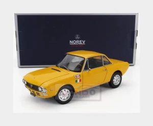 1:18 NOREV Lancia Fulvia 1600 Hf Lusso 1971 Yellow NV187981 MMC - Picture 1 of 2