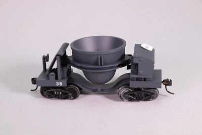 LE4497 WALTHERS Ho 1/87 Wagon benne transport métal en fusion 36 gris - Photo 1/4