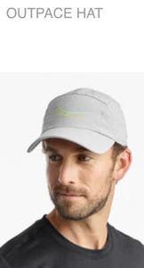 Saucony Running Cycling Training Out space Hat Gray - Picture 1 of 6