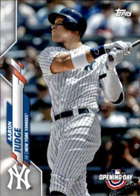 2020 Topps Opening Day #31 Aaron Judge New York Yankees Baseball Card NM-MT - Image 1 of 2