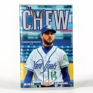 2024 SEASON HARTFORD YARD GOATS PROGRAM CARSON PALMQUIST THE CHEW CO ROCKIES - Picture 1 of 13