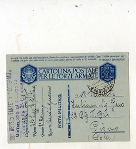 FRANCHIGIA 25° REGG.TO FANTERIA BERGAMO TRUPPE AL DEPOSITO COMANDO  2° COMPAGNIA - Imagen 1 de 1