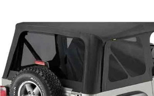 Juego de repuesto de ventana tintada negra Bestop 58128-35 para Wrangler TJ - Imagen 1 de 2