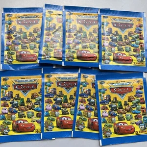 Lot de 8 paquets D’autocollants Panini Disney pixar Le monde de cars - Neuf - Picture 1 of 3