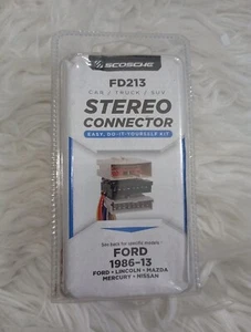 Scosche GM Car Wiring Harness Connector Ford 1986-13 - Picture 1 of 6