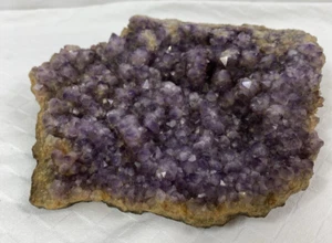 Amethyst Kristall Edelstein Rosenkristalle Druse Stück Geode Brasilien - Bild 1 von 11