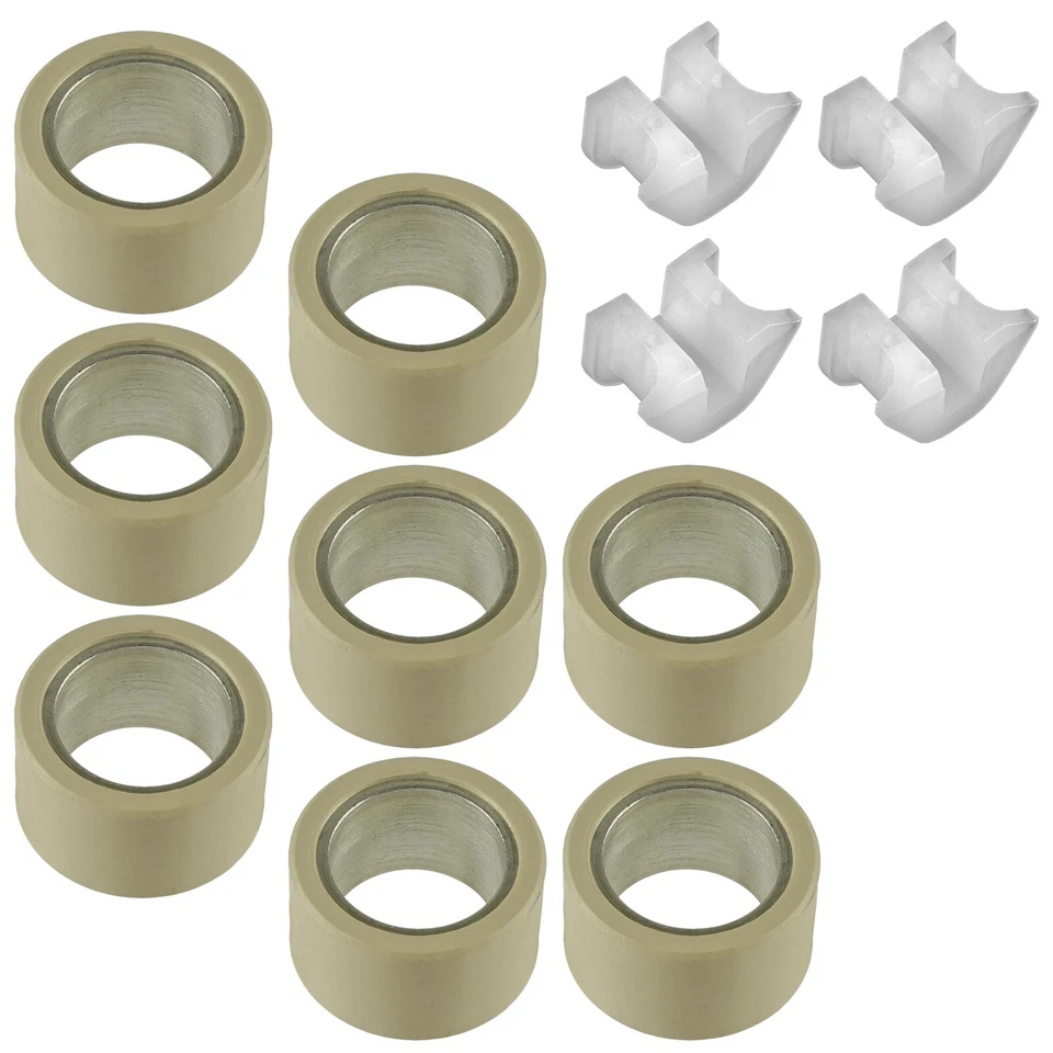 8x Pesas de rodillos de embrague con deslizadores para Suzuki Vinson 500 LTA500F 2002-2007 Foto 1 de 4