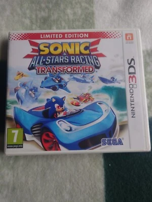  SEALED Sonic & All-Stars Racing Transformed | Nintendo 3DS | Complete - Image 1 of 3