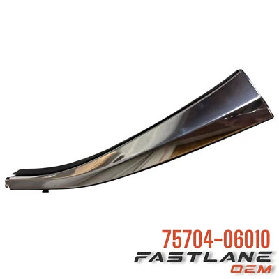 Lexus ES250/300H/350 2019-2025 moldura de cinturón trasero izquierdo nuevo OEM 75704-06010 Foto 1 de 4