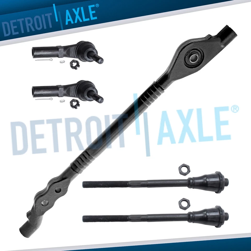 Front Center Links Tie Rod Ends for Chevy GMC Silverado Sierra 2500 HD 3500 HD - Image 1 of 4