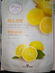 Olive Farm Essential Maske Zitrone 23g 10 Blatt - Bild 1 von 2