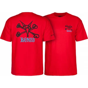Powell Peralta Skateboard Shirt Rat Bones Red - Picture 1 of 1
