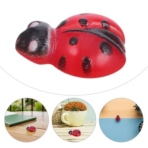 200 Teile Mini Figur Miniatur Haus Zubehör kleine Resin Marienkäfer Statuen - Bild 1 von 12