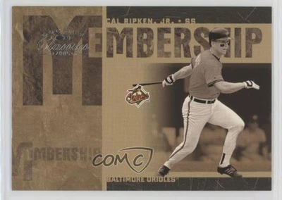 2005 Donruss Classics членство /1000 Cal Ripken младший #MS-3 HOF - Изображение 1 из 2