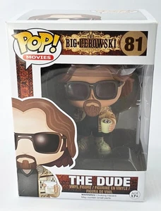 Funko Pop Movies The Big Lebowski The Dude #81 Voltato NUOVO IN SCATOLA con PROTETTORE - Foto 1 di 2