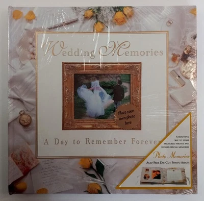 Photo Album Wedding Theme 12 x 12 inch Die Cut Sealed - Image 1 of 4