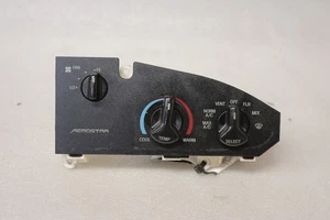 Genuine OEM Ford Black A/C Heater Temperature Control Panel Fits 1994 Aerostar - Picture 1 of 6