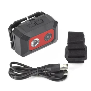 F18 Head Strap Camera W/LED Headlamp 1.3MP HD 1080P Compact and Portable - Picture 1 of 13