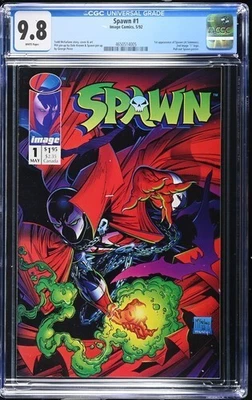 Spawn #1 by Todd McFarlane CGC 9.8 1st Appearance of Spawn 1992 New Gem Slab  - Image 1 of 2