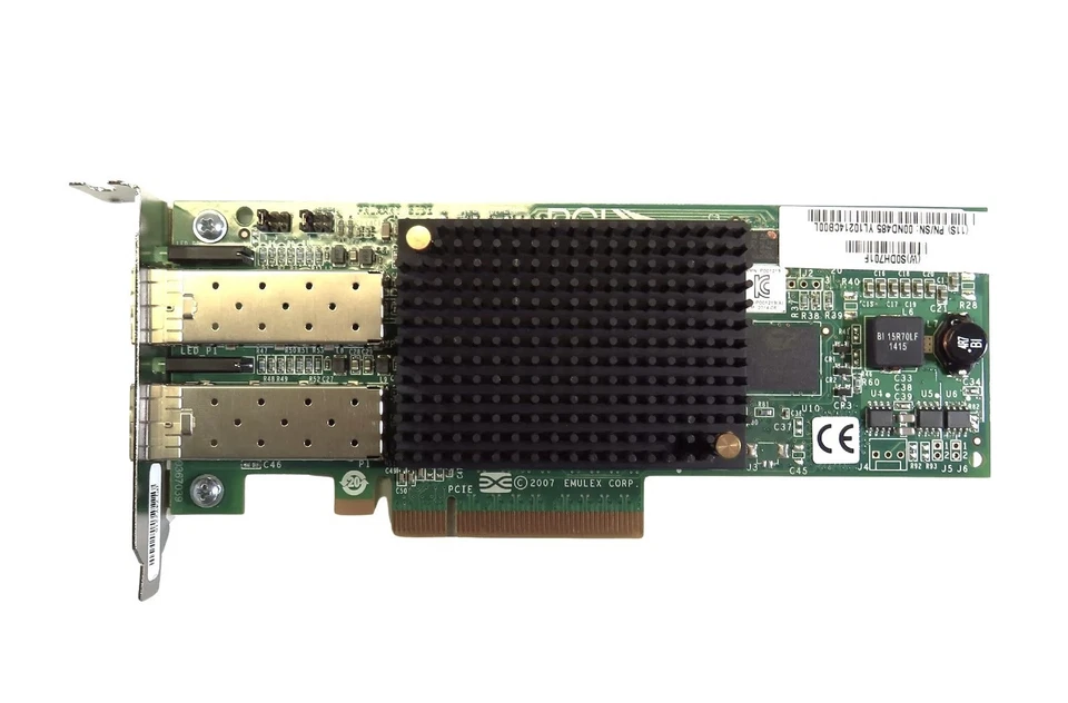 Network interface card IBM Emulex 2x8Gb FC PCIe 2.0 ADAPTER 00ND485 - Image 1 of 1