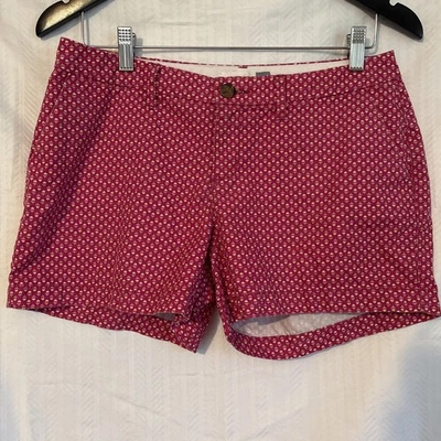 Pantalones Cortos Old Navy ED3 Chino Rosa Euforia Flores Mujer Talla 2 Con Bolsillos Foto 1 de 4