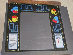 Midway Pac-Man Arcade Video Game Monitor Bezel PLEXI-GLASS - Picture 1 of 1