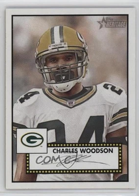 2006 Topps Heritage Charles Woodson #130 HOF - Image 1 of 2
