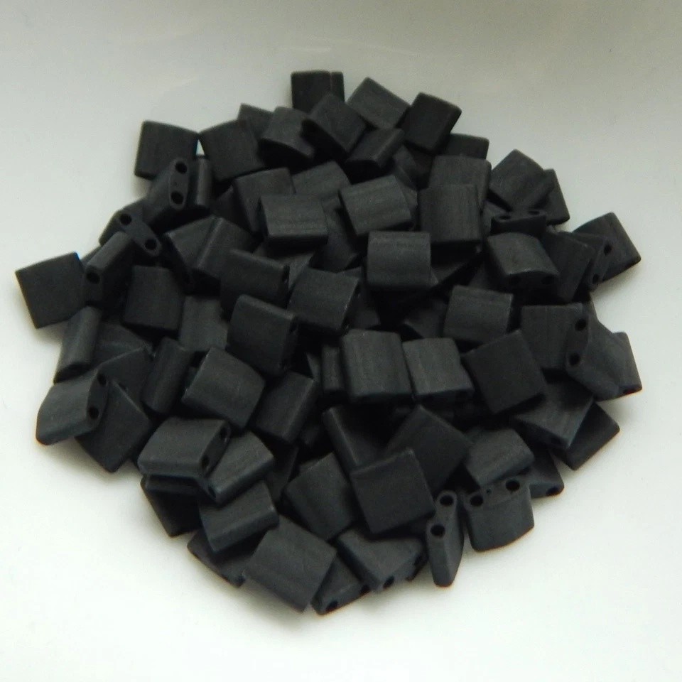 Cuentas Miyuki cuadradas Tila 5 gramos 2 agujeros 5 mm - Elige el color Foto 1 de 1