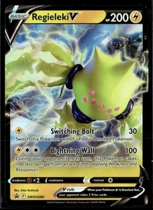 SWSH: Sword & Shield Promo Cards Regieleki V SWSH280 SJ - Picture 1 of 2
