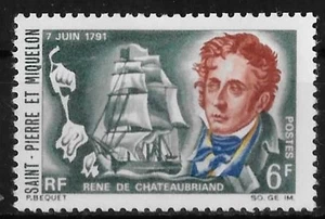 Briefmarke St Pierre et Miquelon 381 ** neu ohne Scharnier - Bild 1 von 1