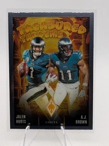Panini Phoenix 2024 - Tándems atesorados Jalen Hurts, A.J. Marrón #TT-PHL - Imagen 1 de 2