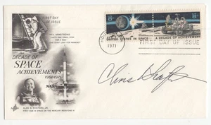 Christopher Kraft Signed Cover 1971 / Autographed NASA Flight Director Apollo - Picture 1 of 1