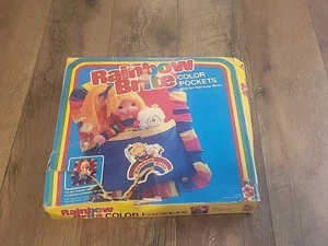 1983 RAINBOW BRITE COLOR POCKETS Bed For Rainbow Bright By Mattel Damaged Box - Picture 1 of 14